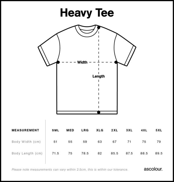FLYROX Charity Heavy Tee TEAM - Image 3