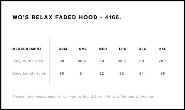 FutureProof Ladies Relax Faded Hood - Image 3